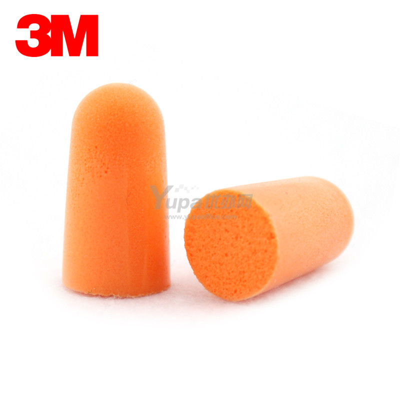 3M 防噪音无线耳塞(橘)1100 200付/包