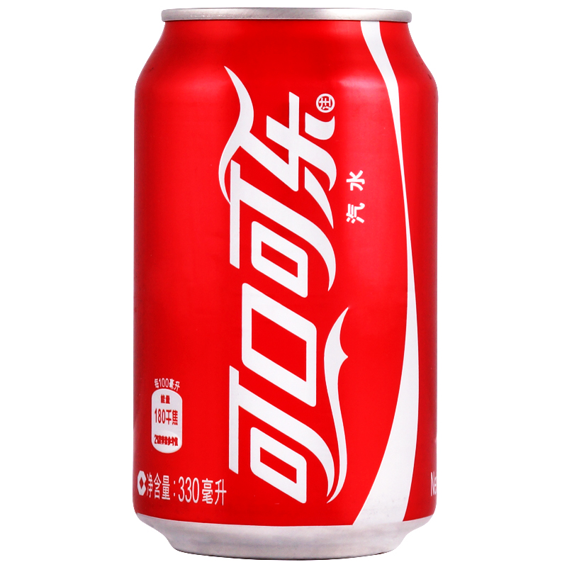 可口可乐 碳酸饮料 330ml听装*24罐
