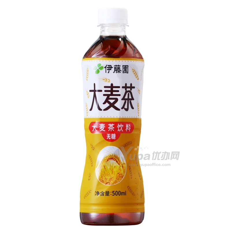 伊藤园 大麦茶（无糖） 500ml*15瓶