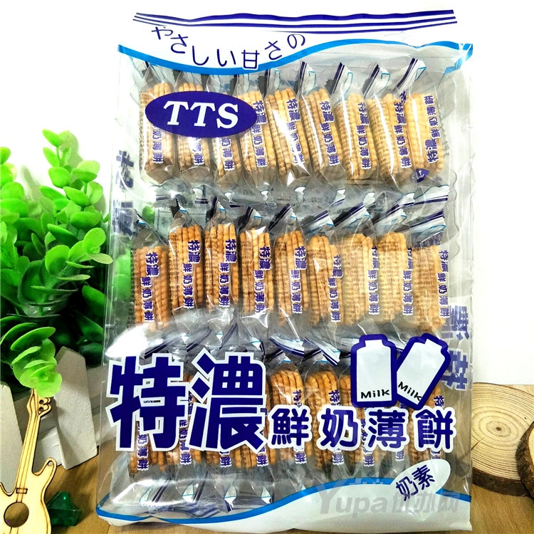 天天思牌 特浓牛奶薄饼干 300g