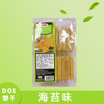 DOE苏打饼干（海苔味） 16袋/箱